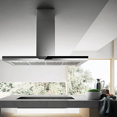 Вытяжка Elica TOP SENSE ISLAND IXBL/F/120X60