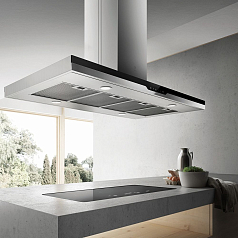 Вытяжка Elica TOP SENSE ISLAND IXBL/F/120X60