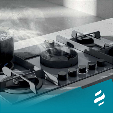 Двухконтурная конфорка WOK