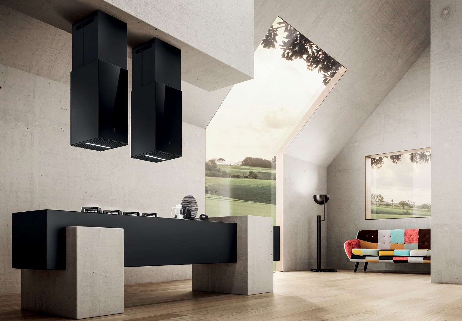 Вытяжка Elica HAIKU ISLAND BL/A/32 preview 7